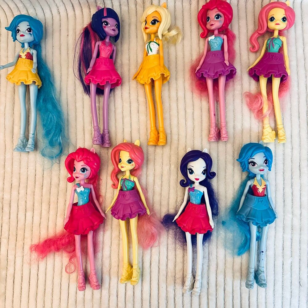 Hasbro My Little Pony Equestria Girls Dolls Lot